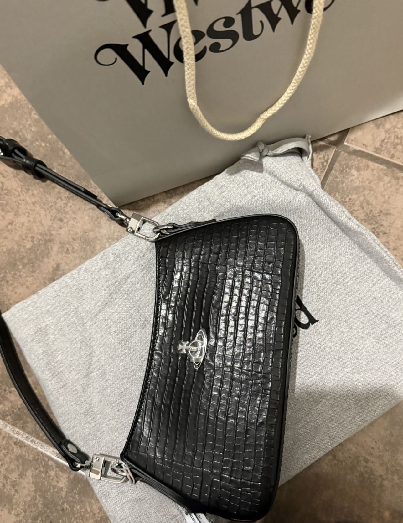 Vivienne Westwood Tasha Shoulder Phone Bag 