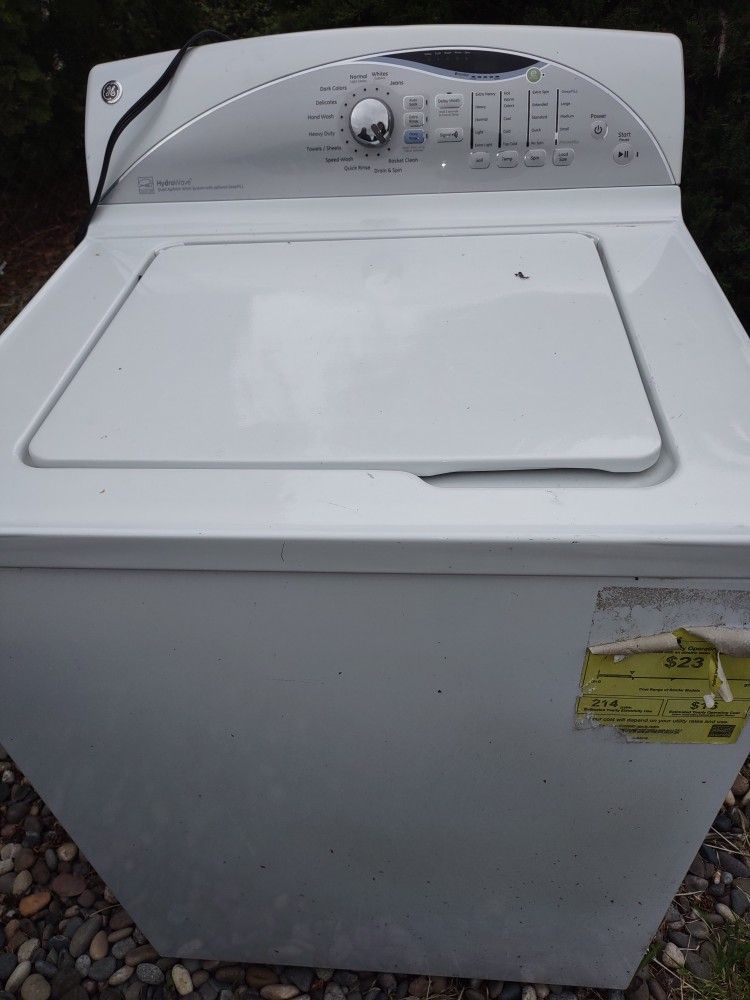 GE Brand High efficiency Washer - Need To Replace Agitator
