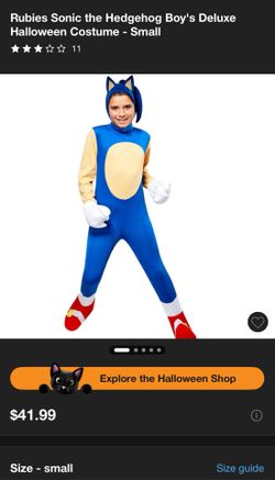 Kids Sonic Costume