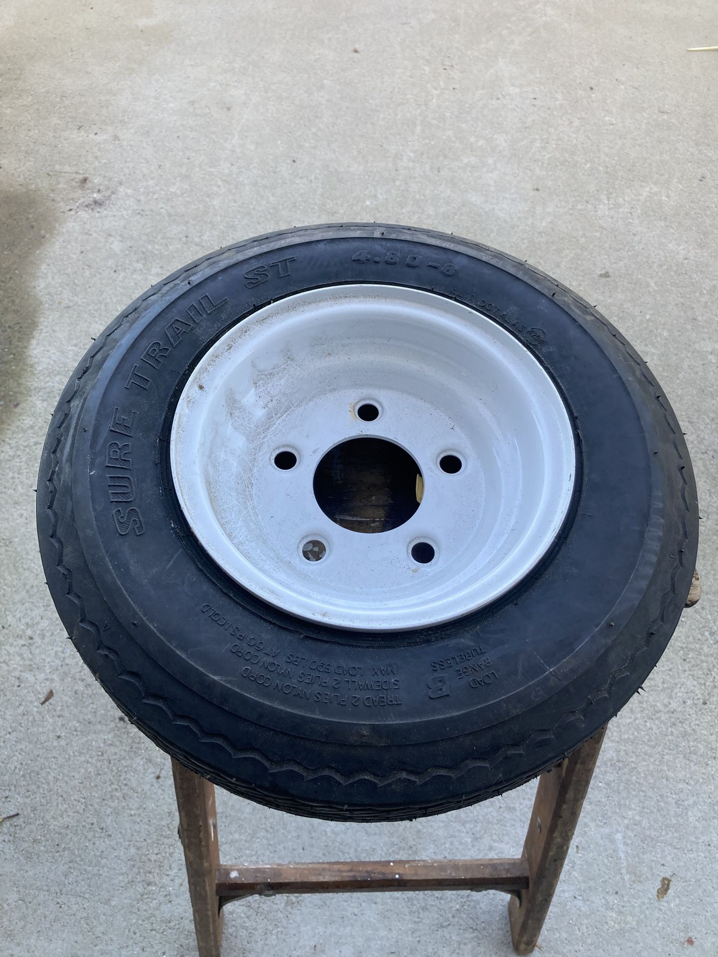 Trailer Tire New 480x8