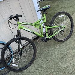 Green mongoose mountain bike