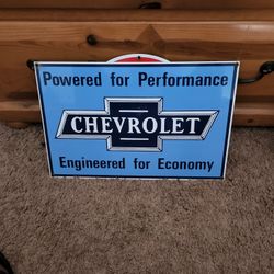 Vintage Chevrolet sign