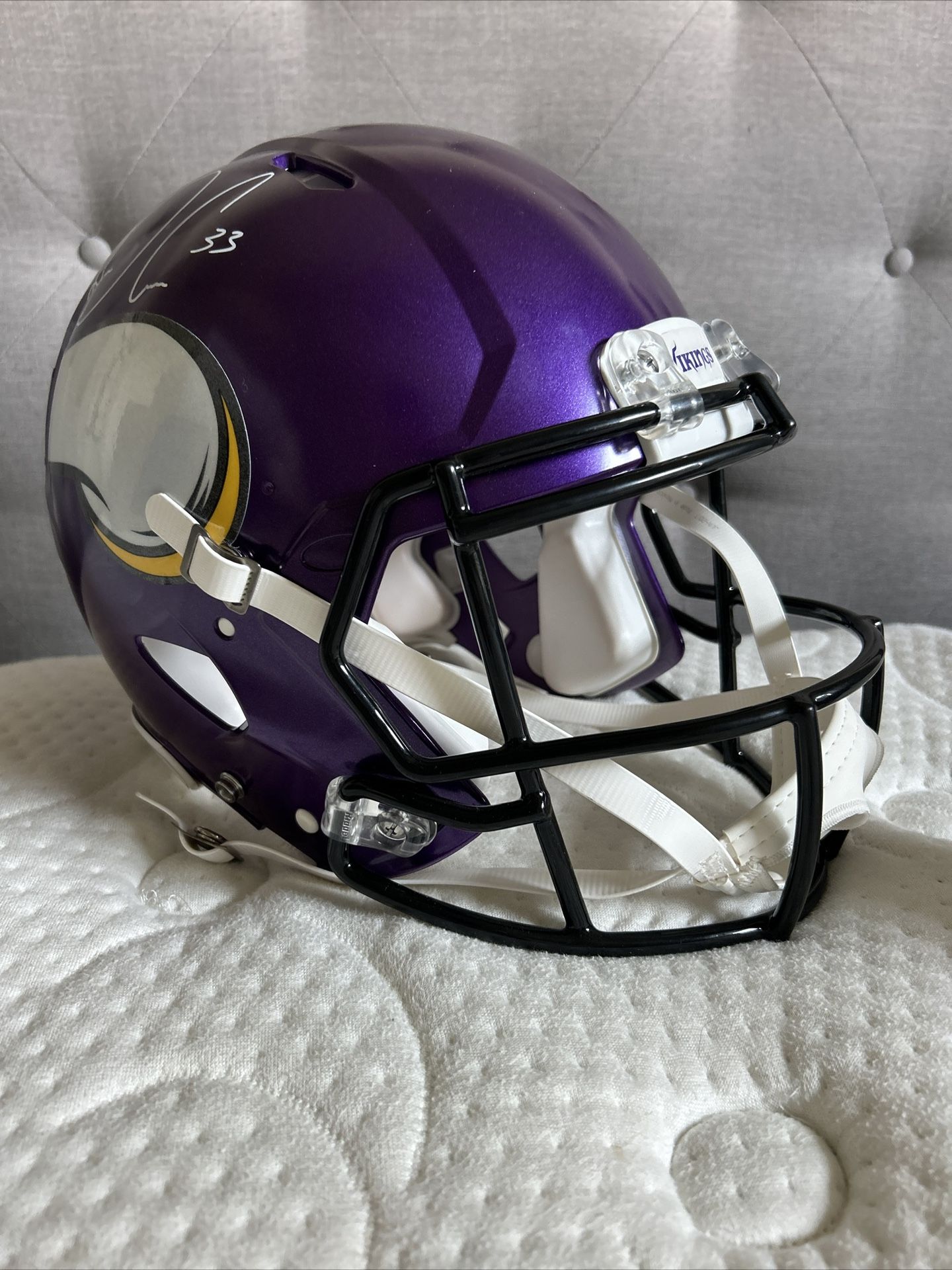 Dalvin Cook Signed Helmet