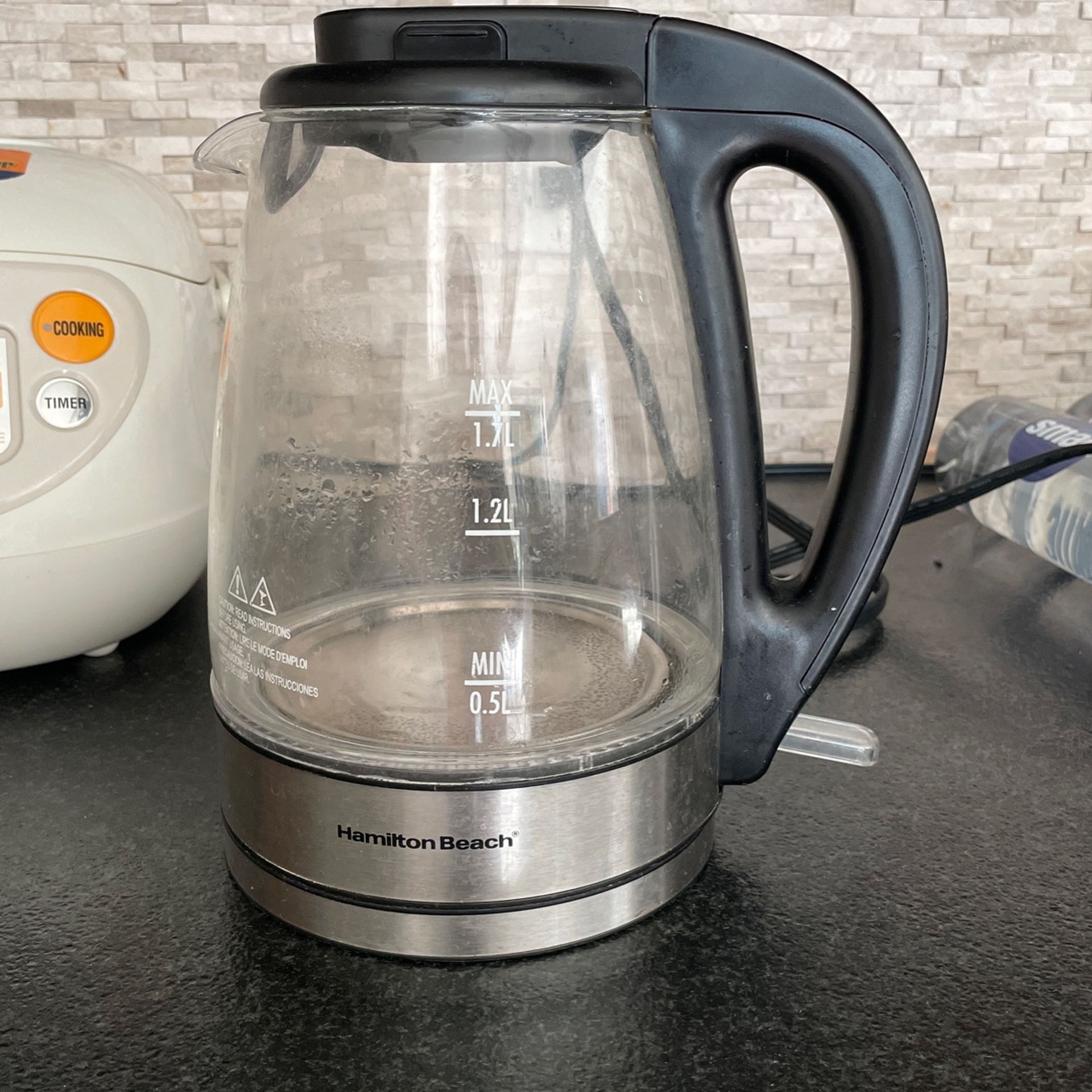 Hamilton Beach Glass Electric Tea Kettle