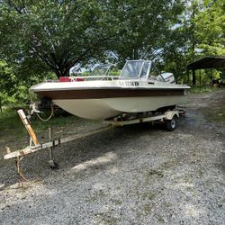 1976 Thunder Craft Tri Hull