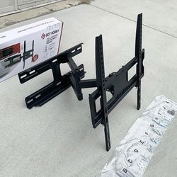 $25 (Brand New) Full motion 32-55” tv wall mount swivel tilt vesa 400x400mm, max load 99 lbs 