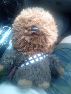 Chewbacca 17 talking plushie