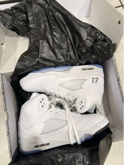 jordan 5 white metallic