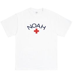 NOAH NYC Thank You Core Logo White Tee Shirt