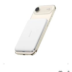 Anker Nano Power Bank, Ultra-Slim 5,000mAh Magnetic Wireless Charging Battery