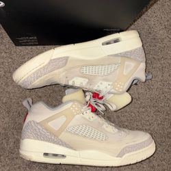 Nike Air Jordan Spizike Low 'Coconut Milk' Sneakers FQ1759-100 Men's Size 11.5