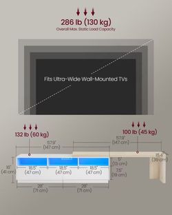 TV Stand with Power Outlet