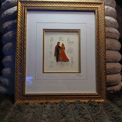 limited edition "Aurora" framed pin 