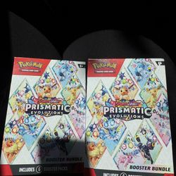 prismatic evolution booster bundle 