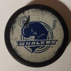 Plymouth Whalers Hockey Puck