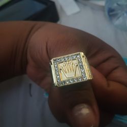 18k Diamond Men's Ring