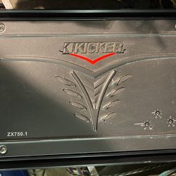 Old school kicker 750.1 car amp