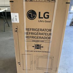 LG  Single Door 6 Cubic Foot Refrigerator 