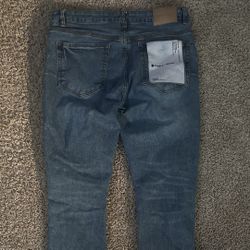 size 32 purples no front tag 