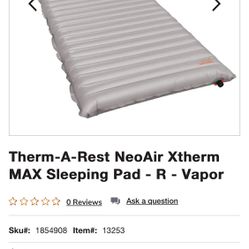 Therm-A-Rest NeoAir Xtherm MAX Sleeping Pad - R - Vapor