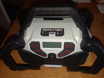 Porter-Cable 20 volt radio and charger