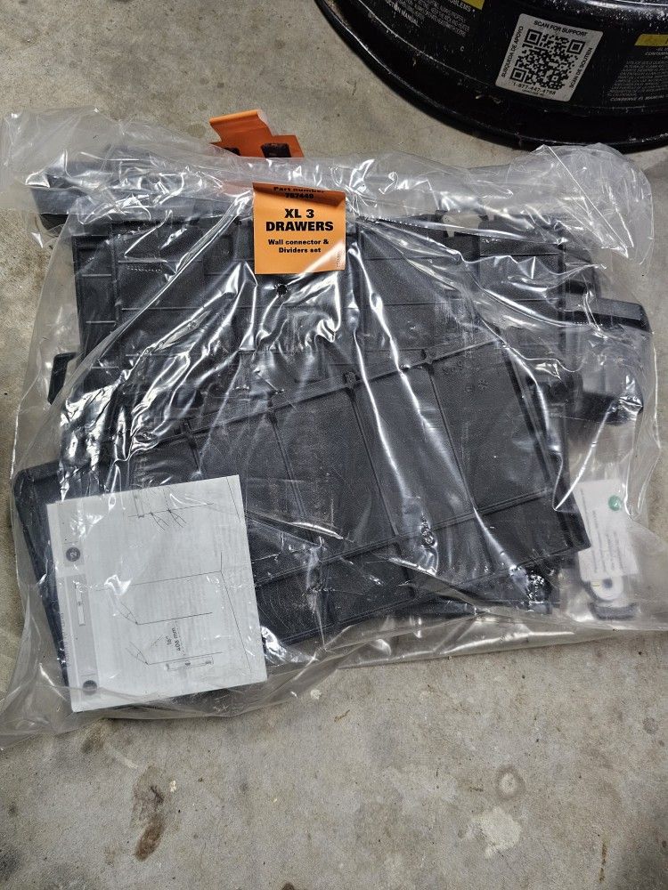 Ridgid Wall Mount Kit, PRO GEAR XL Box & DRAWERS GEN 2.0 Part No. 757449, Sz XL
