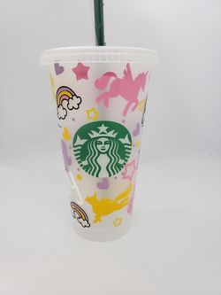 personalized venti unicorn reusable starbucks cup