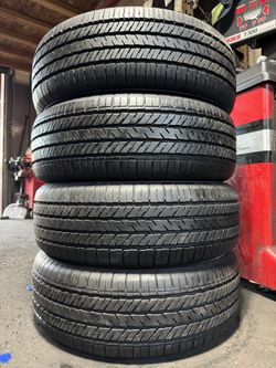 4 YOKOHAMA TIRES 225/60/17 FREE MOUNT AND BALANCE 