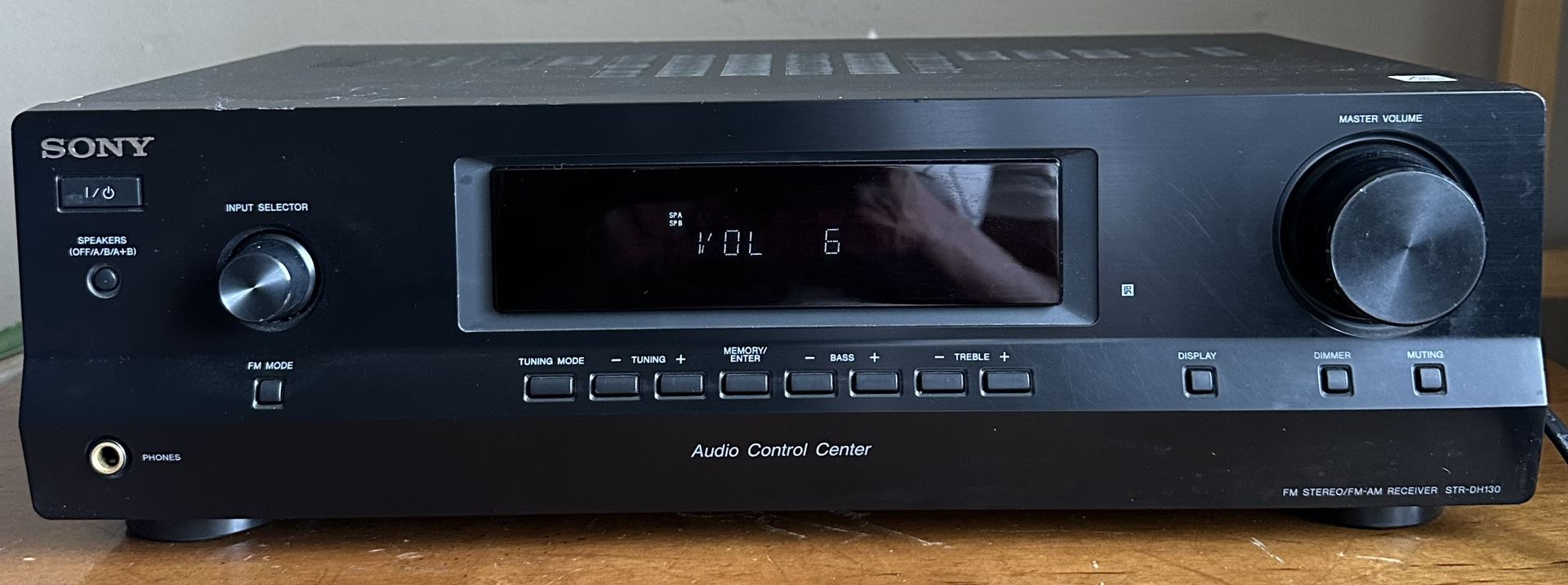 Sony STR-DH130 2-Channel Stereo FM/AM Receiver Audio Control Center Amplifier