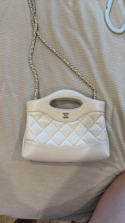 Beige cc bag