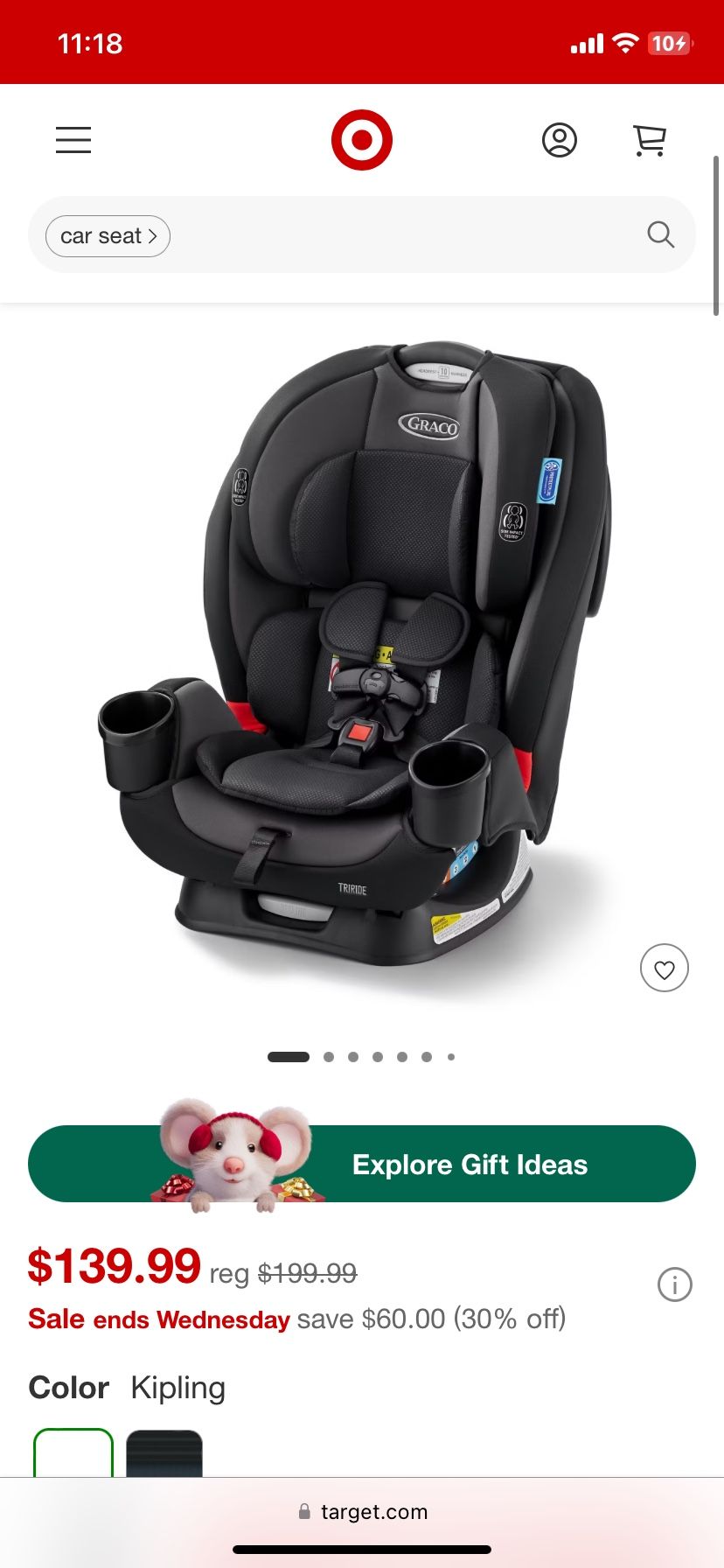 Graco TriRide 3-1 Car Seat
