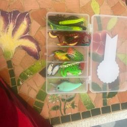 41 fresh water fishing lures 