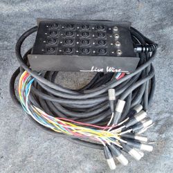 LIVEWIRE Advantage 16x4 Audio Snake