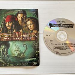 Pirates of the Caribbean Dead Mans Chest (DVD, 2006)