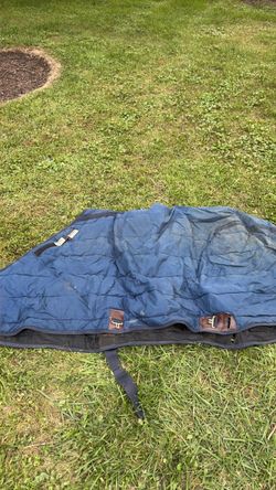 Schneider hunter cut blue horse blanket