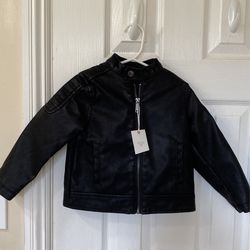 Lefties Kids Faux Leather Jacket | Toddler Size 2/3