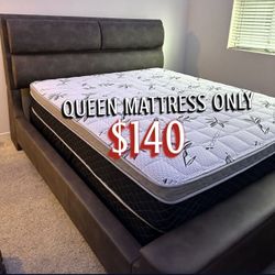 New Queen Mattress Only $140