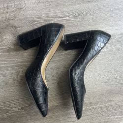 Liz Clairborne Haslett Pumps, Black, 7.5
