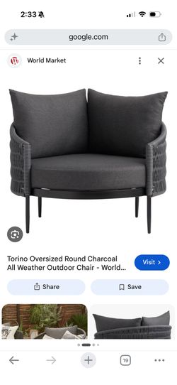 World market outdoor lounge chairs set of 2