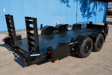 Vander 5 Ton Hydraulic Equipment Trailer