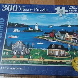 300 Piece Jigsaw Puzzle-Large Format- New Condition 