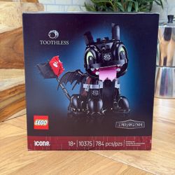 LEGO Icons Toothless How to Train Your Dragon Set 10375