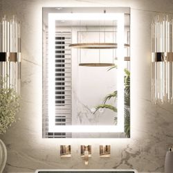 LED Mirror for Bathroom 16 x 24 Inch