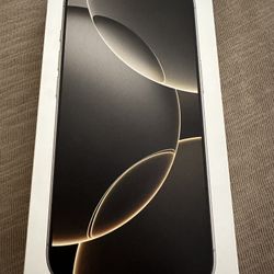 New Apple iPhone 16 Pro Max 256gb Natural Titanium Unlocked