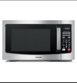 TOSHIBA Countertop Microwave Ovens 1.2 Cu Ft With 12.4" Removable Turntable