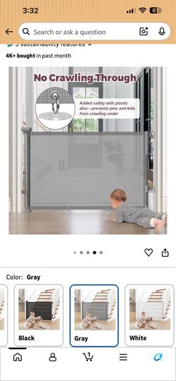 Baby and pet gate