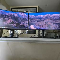 Dual Monitor Set 1-Curved