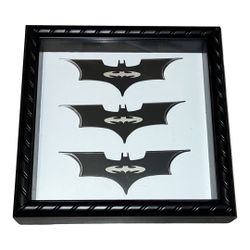 Batman Replica Batarang’s In Display Case