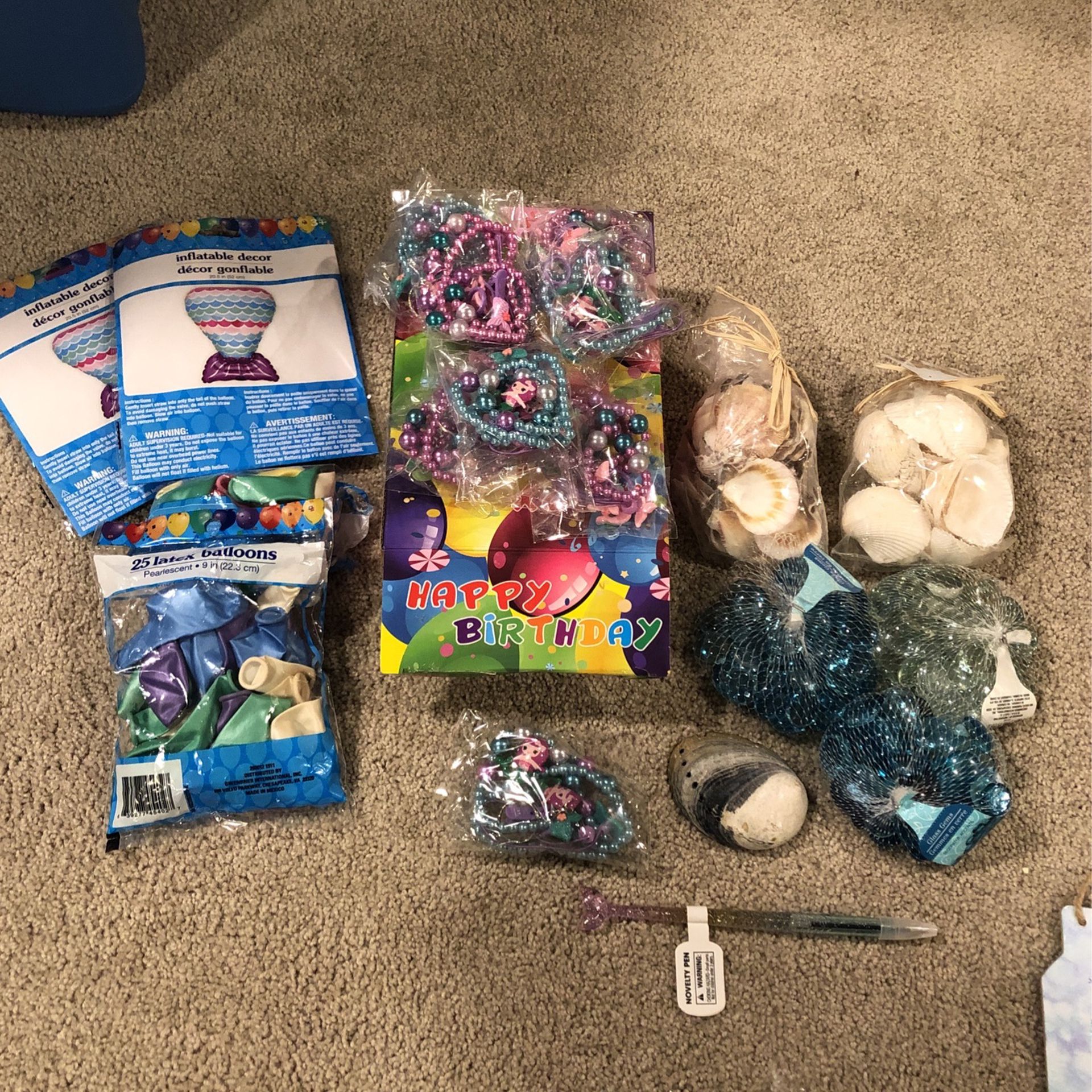 Mermaid Birthday Supplies