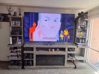 Ashley furniture Entertainment center w/fireplace
